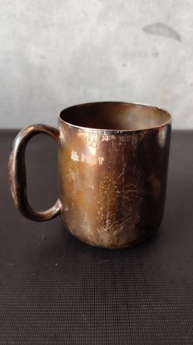 Vintage small silver plated - small,