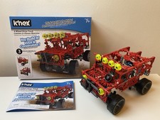 K'NEX 4WD 4 Wheel Drive Truck Building Set - 320 Pieces 3 models 