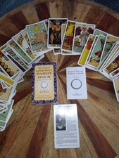Rider Waite Tarot Deck Complete With Instruction Booklet.  Excellent Condition.