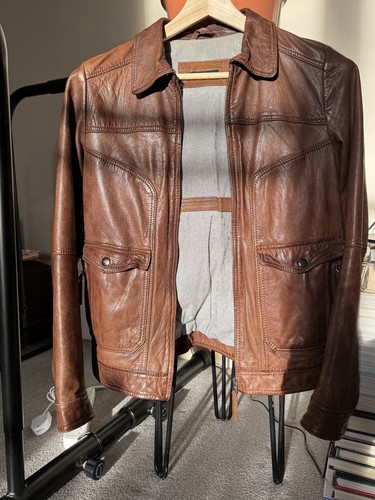 Massimo dutti genuine leather - massimo,