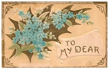 Vintage Postcard To My Dear