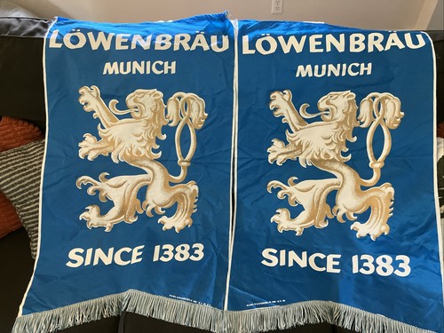 Two lowenbrau beer - two,