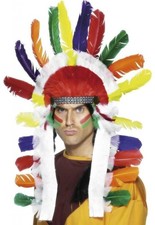 INDIAN HEADDRESS LONG - WILD