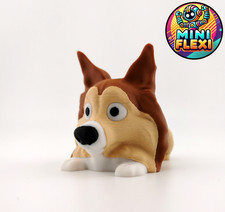 Keychain  Flexi Dog -Sheltie