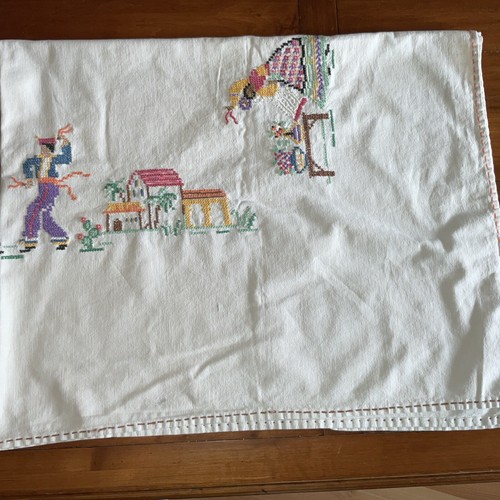 Vintage cross stitch - cross,
