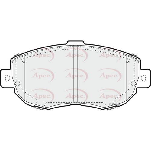 Brake pads set - lexus, gs
