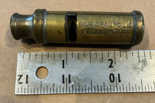 Antique Brass Municipal Police