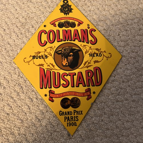 Vintage colmans mustard - colmans,
