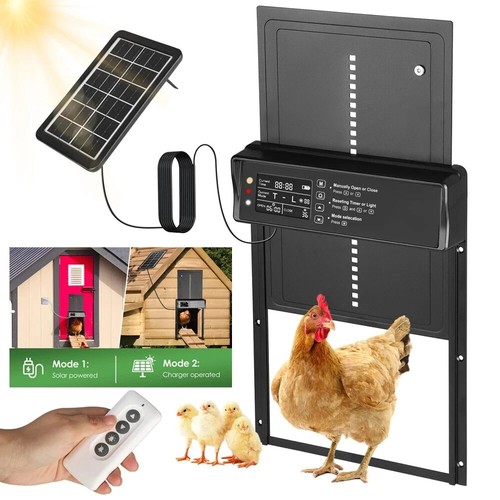 Automatic chicken coop door - automatic,