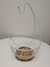Modern White Metal Fruit