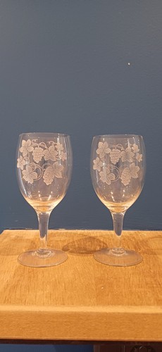 Vintage cordial glasses with - vintage,