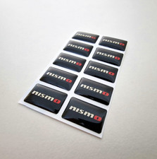 10x Nismo 3D Domed Bage Logo