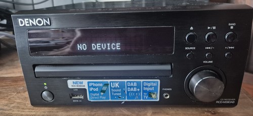 Denon receiver rcd m39dab - denon, cd