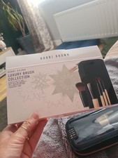 Bobbi Brown Ltd edition Luxury Makeup Brush 5-Piece Set in Case/box £171 BN