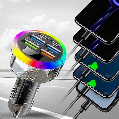 Usb car phone charger - 1, c