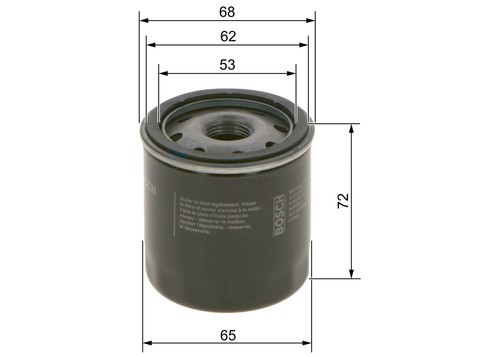 Bosch oil filter toyota - filter,
