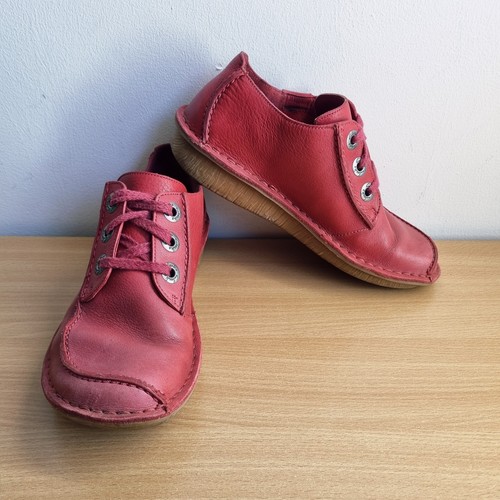 Clarks red funny - clarks, artisan