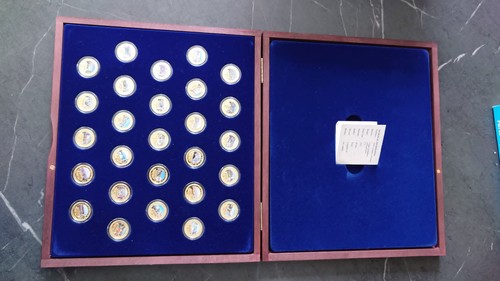 24k gold plated proof solid