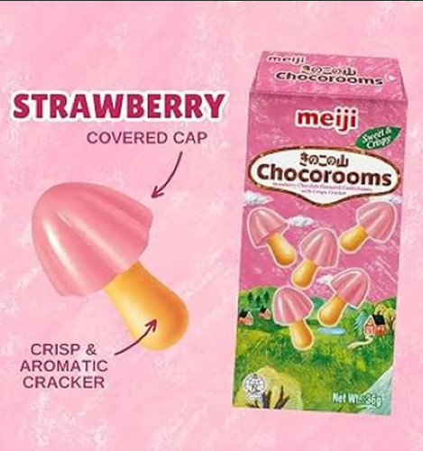Meiji chocorooms chocolate - meiji,