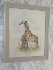 Original Watercolour Giraffes