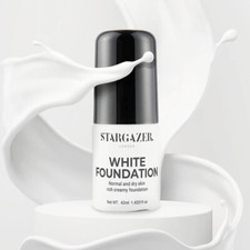 Stargazer White Foundation Halloween Makeup Vampire Zombie Goth Ghost Rich Cream