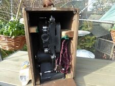vintage Specto Cine Film Projector with wooden box untested  ideal prop