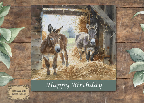 Gen 224 animal birthday card - gen,