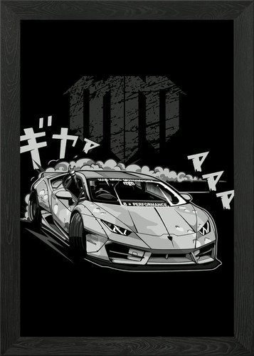 Lamborghini aventador framed - aventador,