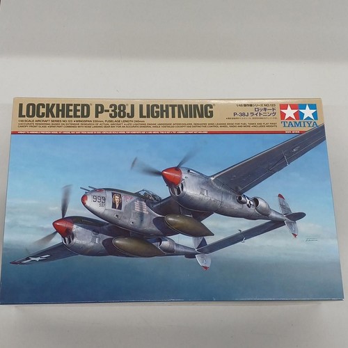 Tamiya lockheed 38j - tamiya,