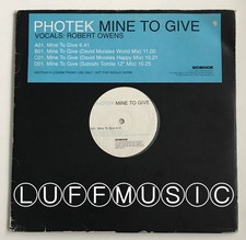 Photek - Mine To Give (2x12")