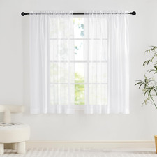 White Net Curtains for Windows