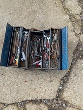 TOOLBOX AND SPANNERS VINTAGE TOOLS MECHANIC EXPORT D I Y MECHANIC BARGAIN