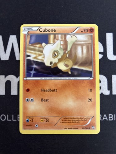 Pokemon cubone 124 - cubone, 60/124