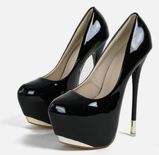 Womens Super High Slim Heels