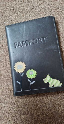 Radley leather passport - passport, holder