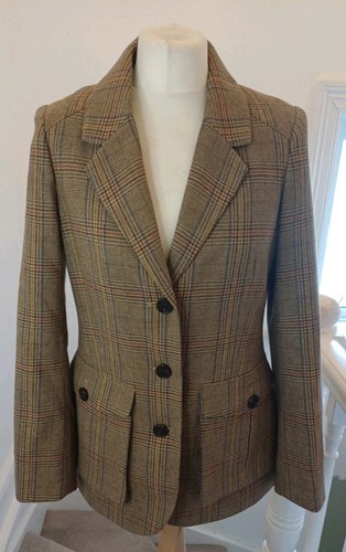 Joules tweed blazer size - joules,