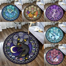 MINISO Pokémon Round Rug Elegant Floor Mat Gaming Chair Carpet