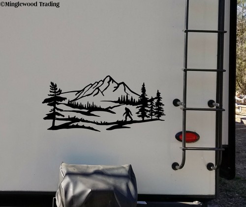 Bigfoot mountain scene - mountain,