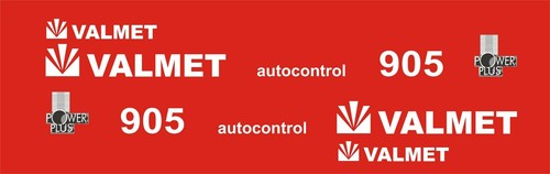 Valmet 905 tractor decal set - valmet,