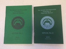 Masonic Royal Ark Mariners Ritual books