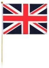 Large Union Jack Hand Waving