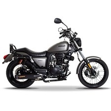 Toro Full Exhaust System, Matt Black Silencer for Sinnis Hoodlum 125 17-21