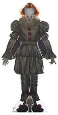 Star Cutouts SC1392 Pennywise from IT – Spooky Cardboard Cutout for Halloween,