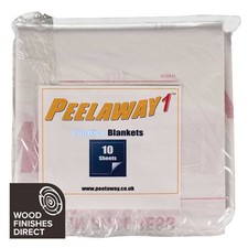 Peelaway 1 Spare Blankets - Pack of 10 Spare Paint Removal Blankets