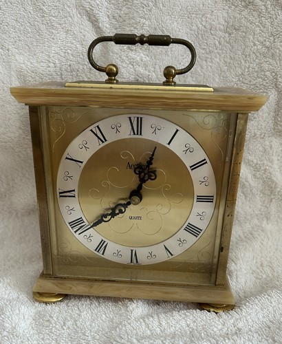 Vintage quartz carriage clock - quartz,
