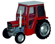OXFORD DIECAST, MASSEY FERGUSON 135 with cab, 1/76, OXF76MF001