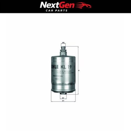 Fuel filter mahle - fuel, kl19