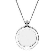 Large Sterling Silver Round