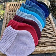 100% Alpaca Beanie Hat in