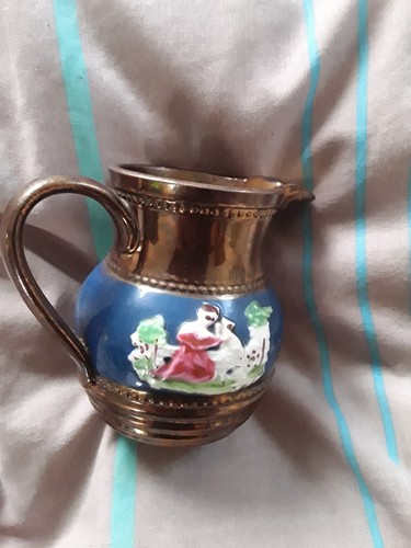 Lustre ware milk jug - jug, vintage